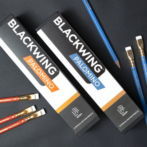 Introducing the Blackwing Palomino Orange & Blue Pencil Sets