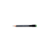 A Blackwing Lab 05.24.23 dark grey gold pencil, green eraser, black ferrule