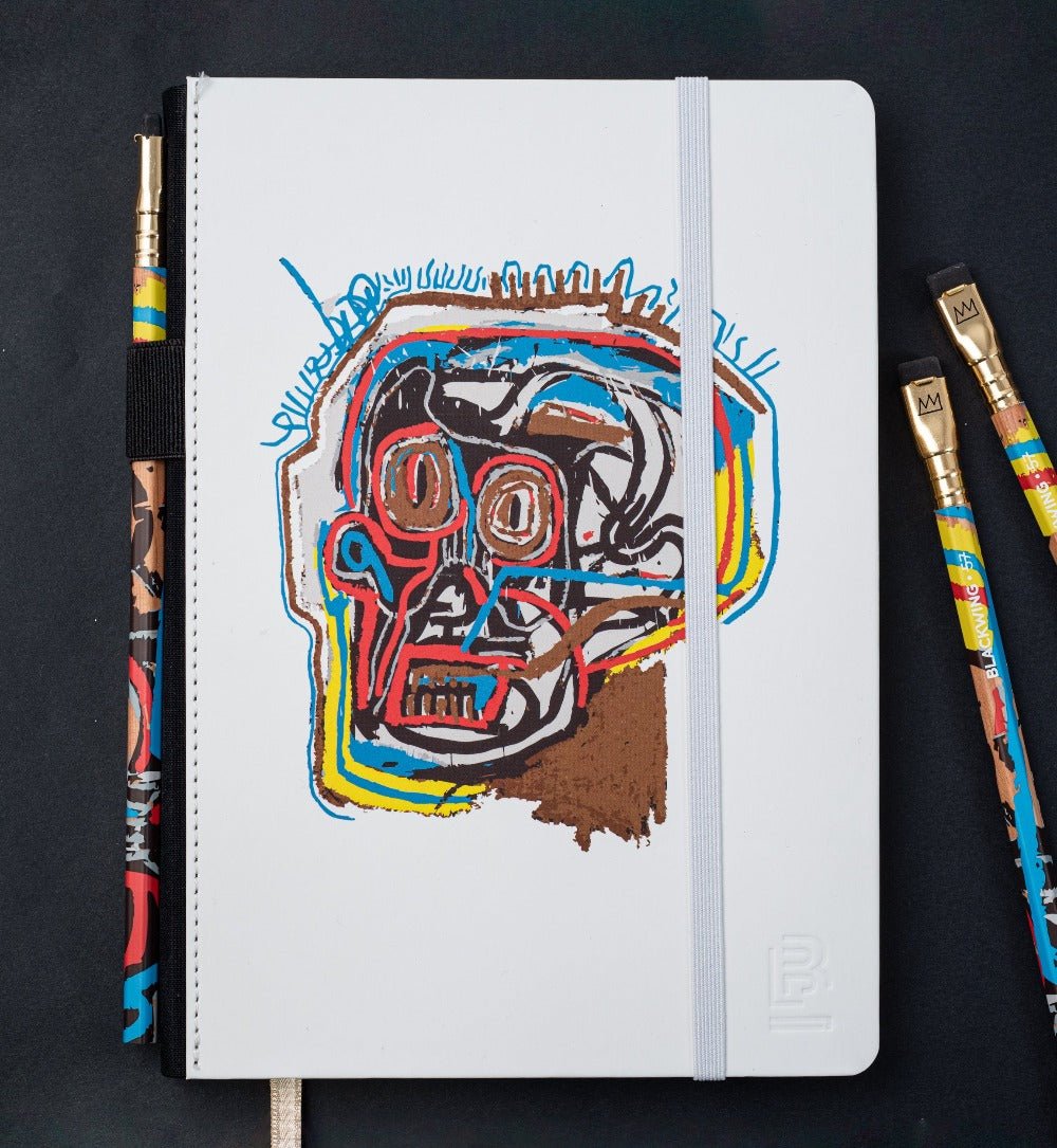 Blackwing Volume 57 Medium Slate Notebook, tribute to Jean-Michel Basquiat Blackwing Volume 57 Medium Slate Notebook, tribute to Jean-Michel Basquiat