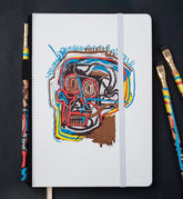 Blackwing Volume 57 Medium Slate Notebook, tribute to Jean-Michel Basquiat