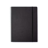 black Blackwing spiral notebook