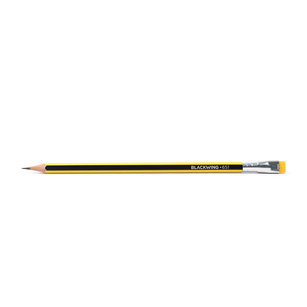 A Blackwing Volume 651 (Set of 12) pencil on a white background.