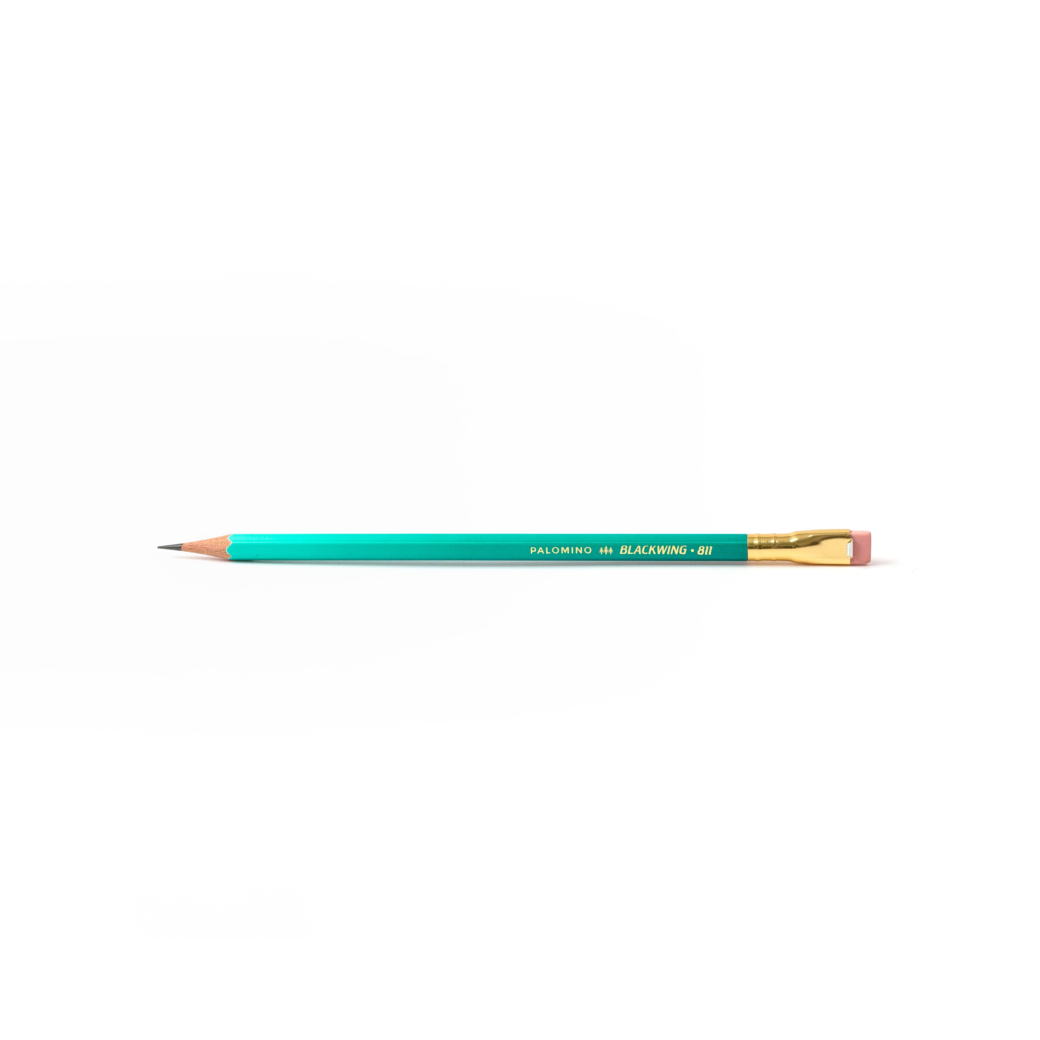 A Blackwing Volume 811 (Set of 12) with a gold tip on a white background.