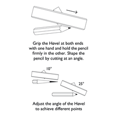 How to use a Blackwing Høvel. How to use a Blackwing Høvel.