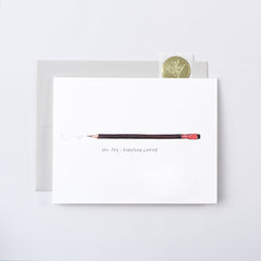 A Blackwing Volumes Notecard - Year 2, volume 344 A Blackwing Volumes Notecard - Year 2, volume 344