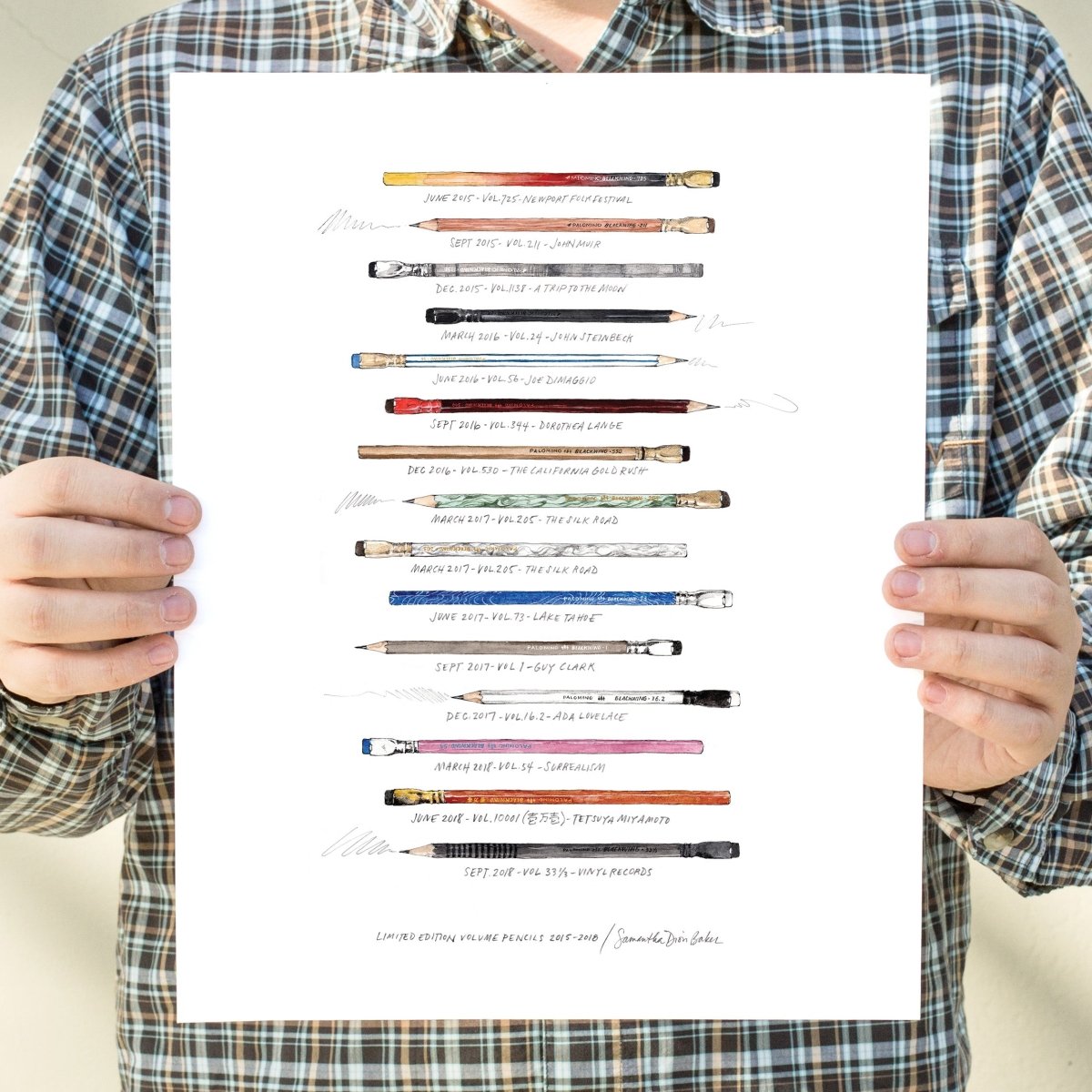 Blackwing Volumes Print, original Blackwing Volumes Print, original