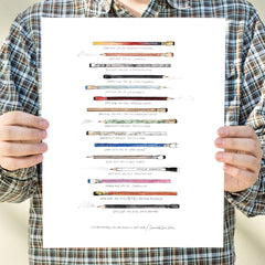 Blackwing Volumes Print, original Blackwing Volumes Print, original