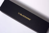 A Blackwing Walnut Box with the word "Blackwing" written on it.