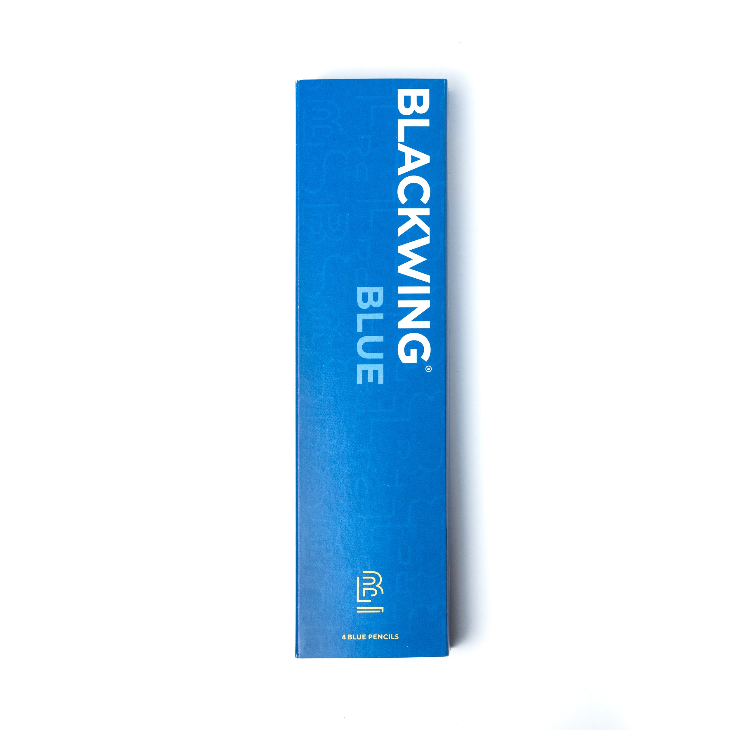 A set of Blackwing Blue pencils with a non-photo blue core on a white background.