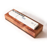 A wooden block with a Blackwing Flat Box Display on it, perfect for displaying your Blackwing pencil.