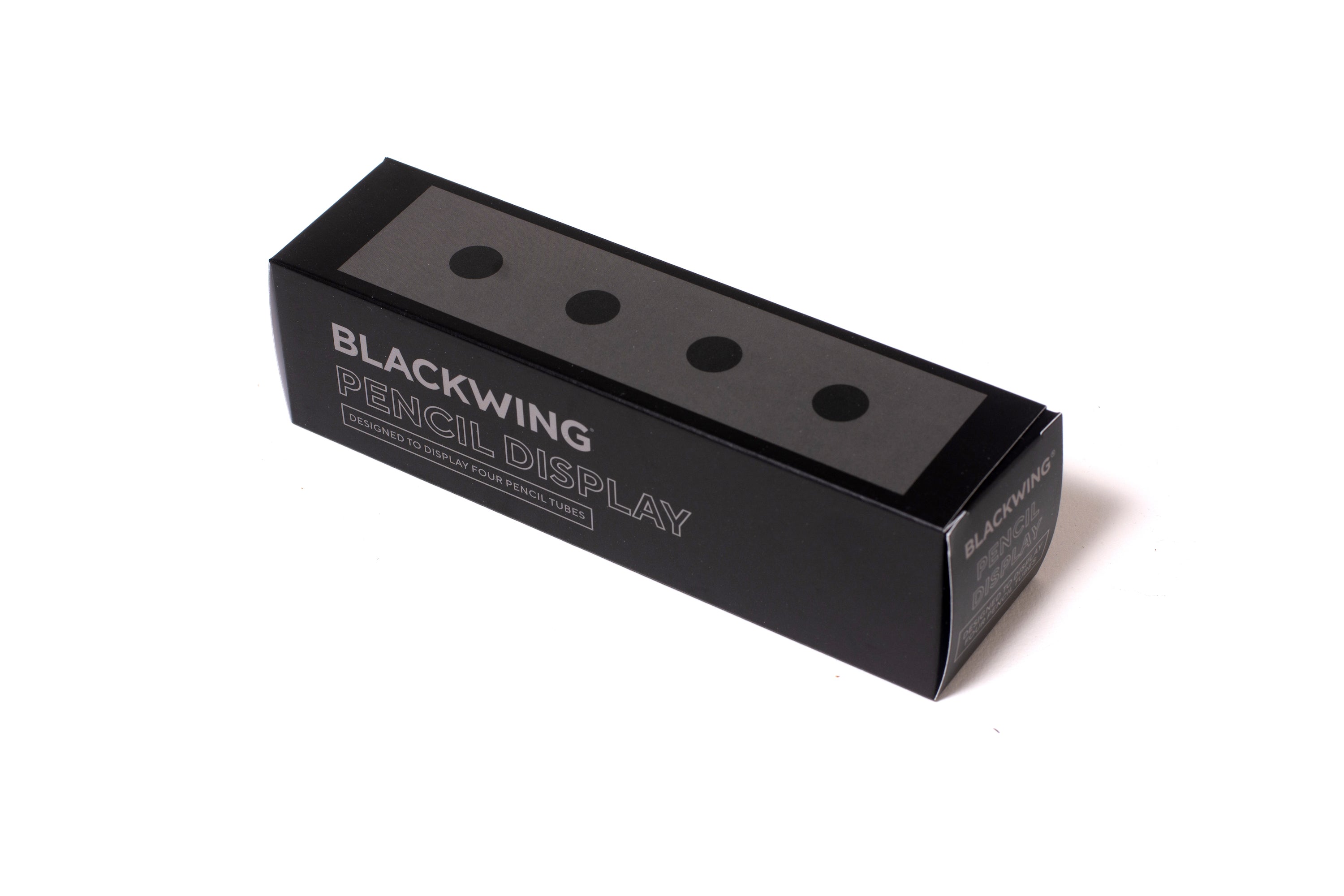 A black box with a Blackwing Upright Four Tube Display logo on it.