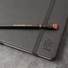 Blackwing Eras Pencil included with Blackwing Eras Slate Notebook Blackwing Eras Pencil included with Blackwing Eras Slate Notebook