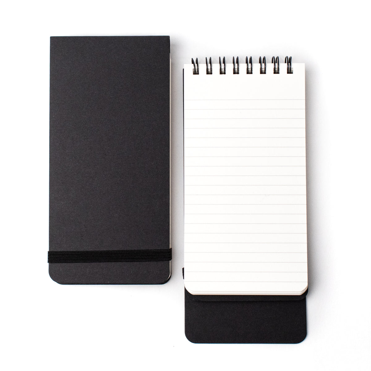 A Blackwing Reporter Pad with a spiral on top, perfect for note-taking or sketching.