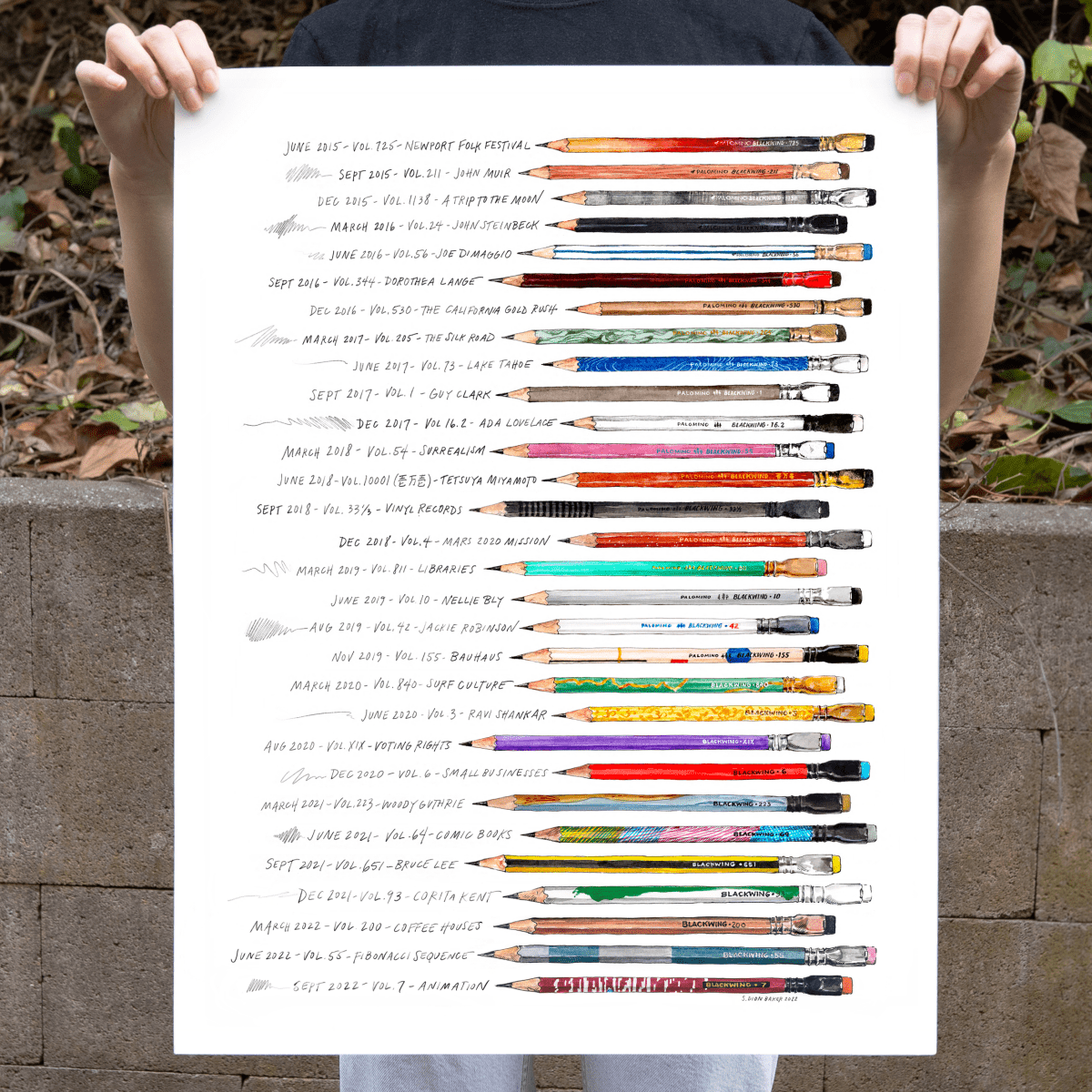 Blackwing Volumes Print  Blackwing Volumes Print