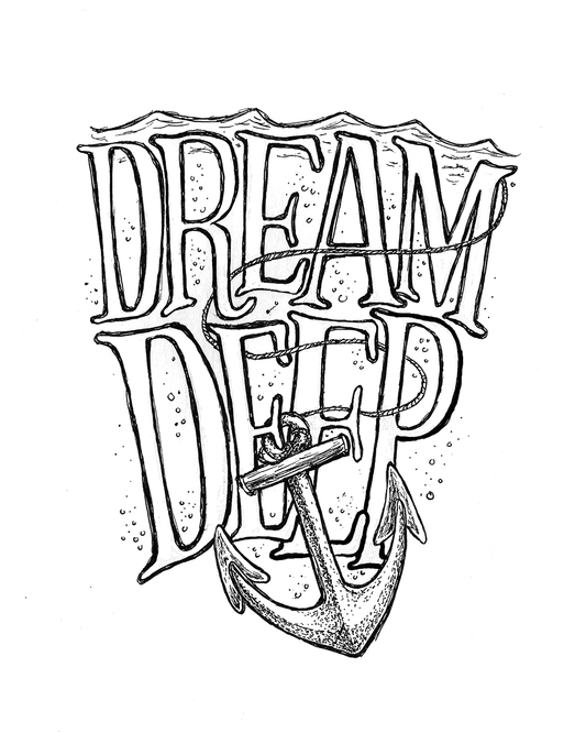Dream Deep National Coloring Book Day