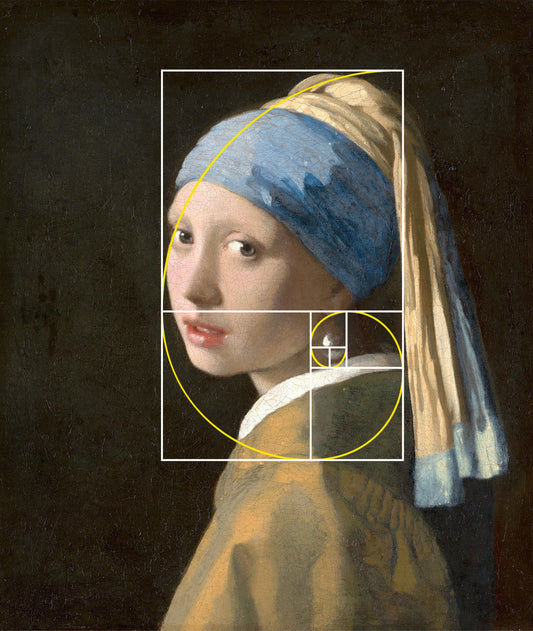 Girl with a Pearl Earring, the Golden Ratio