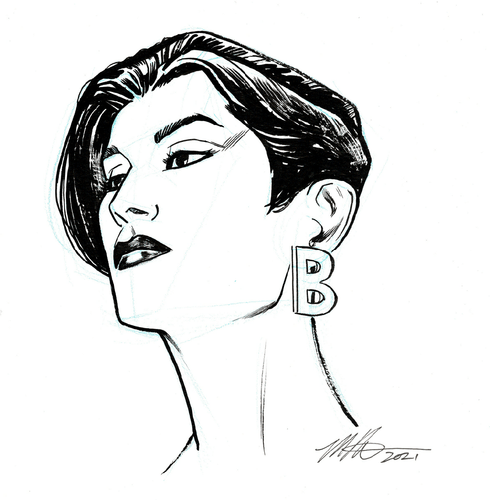 Watch Artist Mike Hawthorne Sketch Using Blackwing Lab 07.29.21