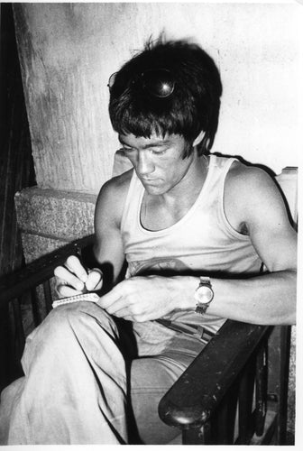 Bruce Lee writing