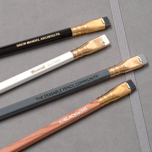 Blackwing pencils with custom imprints