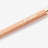 Blackwing Natural Pencil with gold imprint