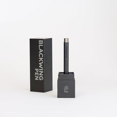 Blackwing pen and packaging on a white background
