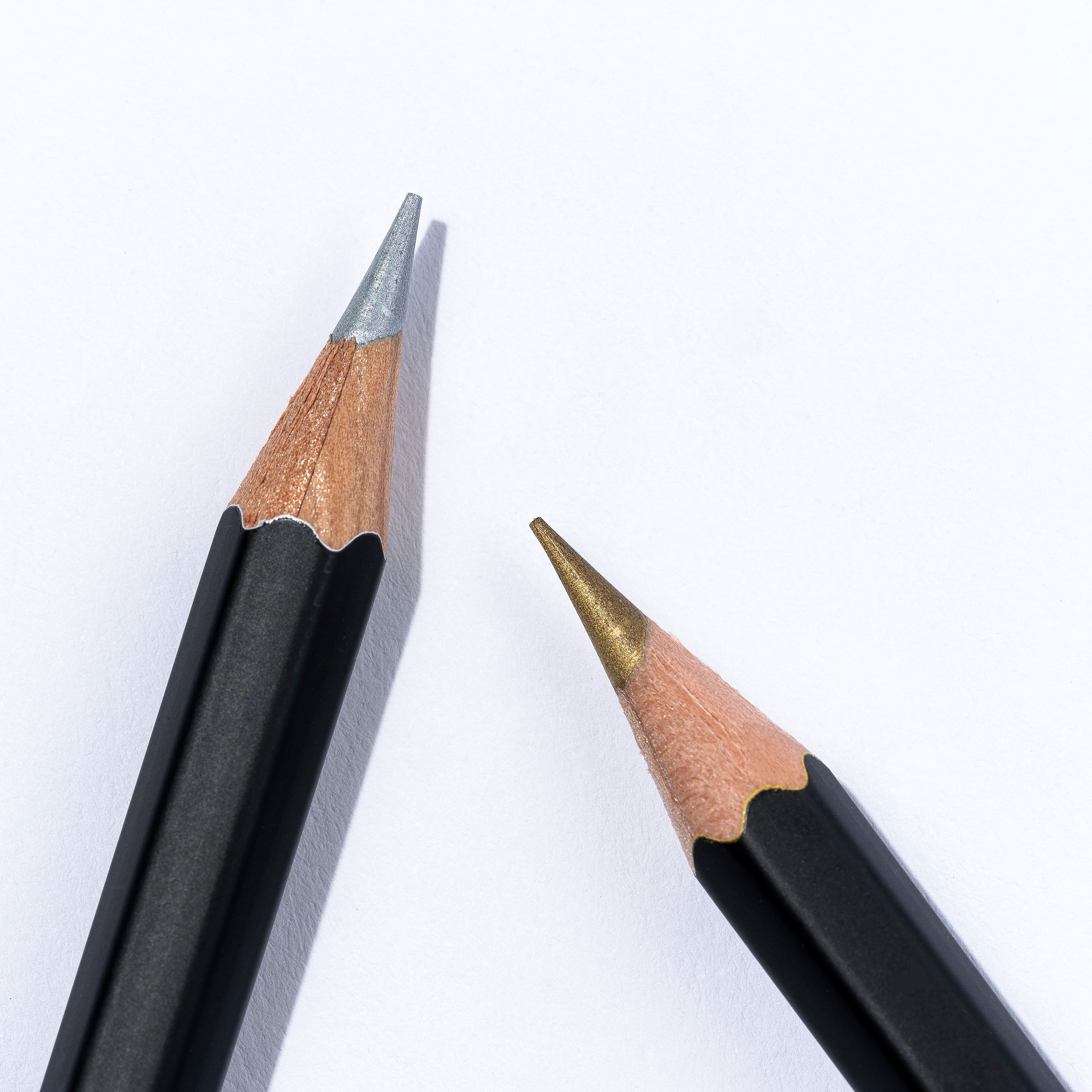 Blackwing Lab 05.13.25 Pencils in metallic gold and silver