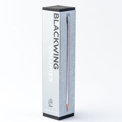Blackwing Volume 140 silver pencil packaging