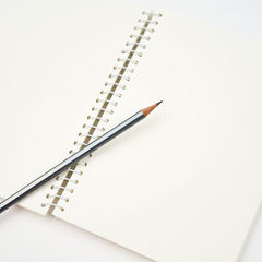 Blackwing A5 Spiral Notebook - White