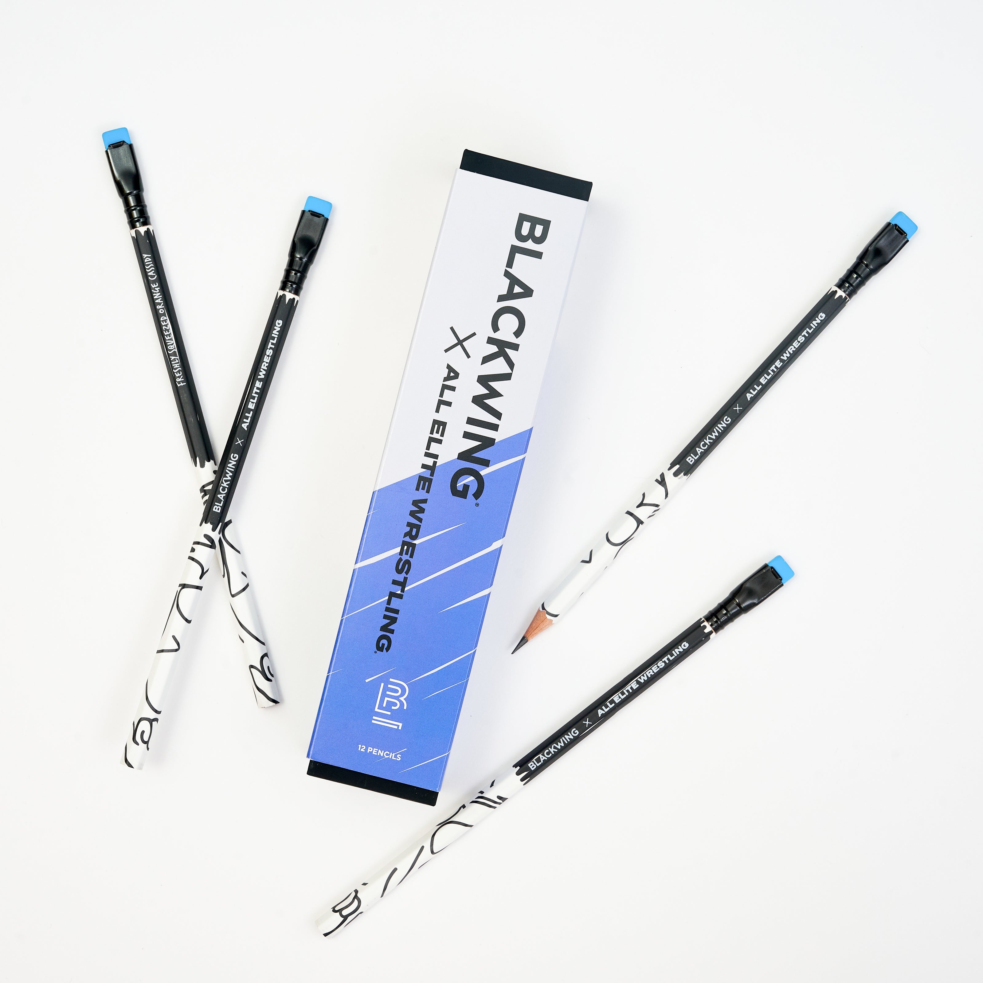 Blackwing x All Elite Wrestling Pencils and box