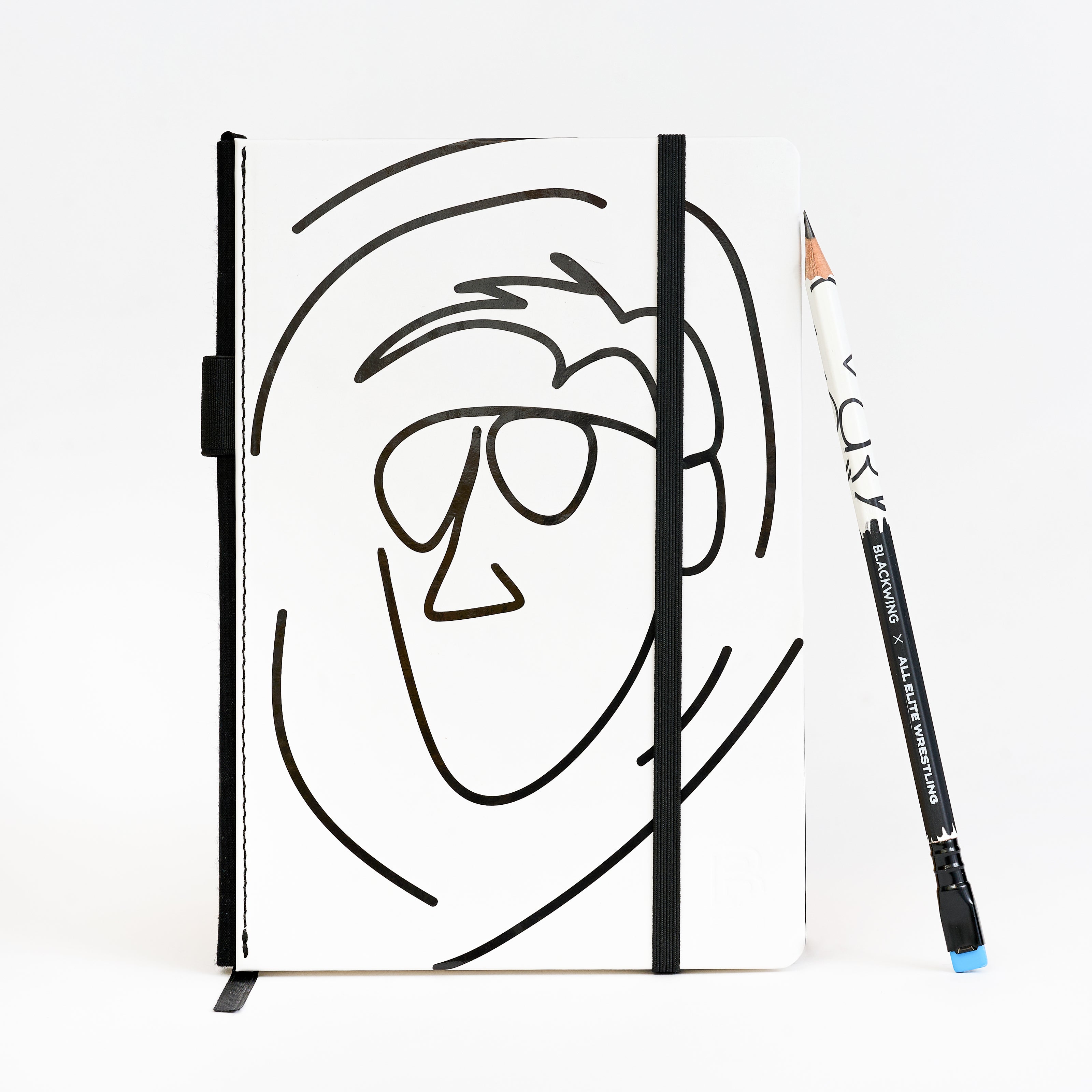 Blackwing x AEW "Freshly Squeezed" Orange Cassidy Notebook and matching pencil