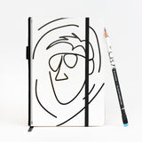 Blackwing x AEW "Freshly Squeezed" Orange Cassidy Notebook and matching pencil