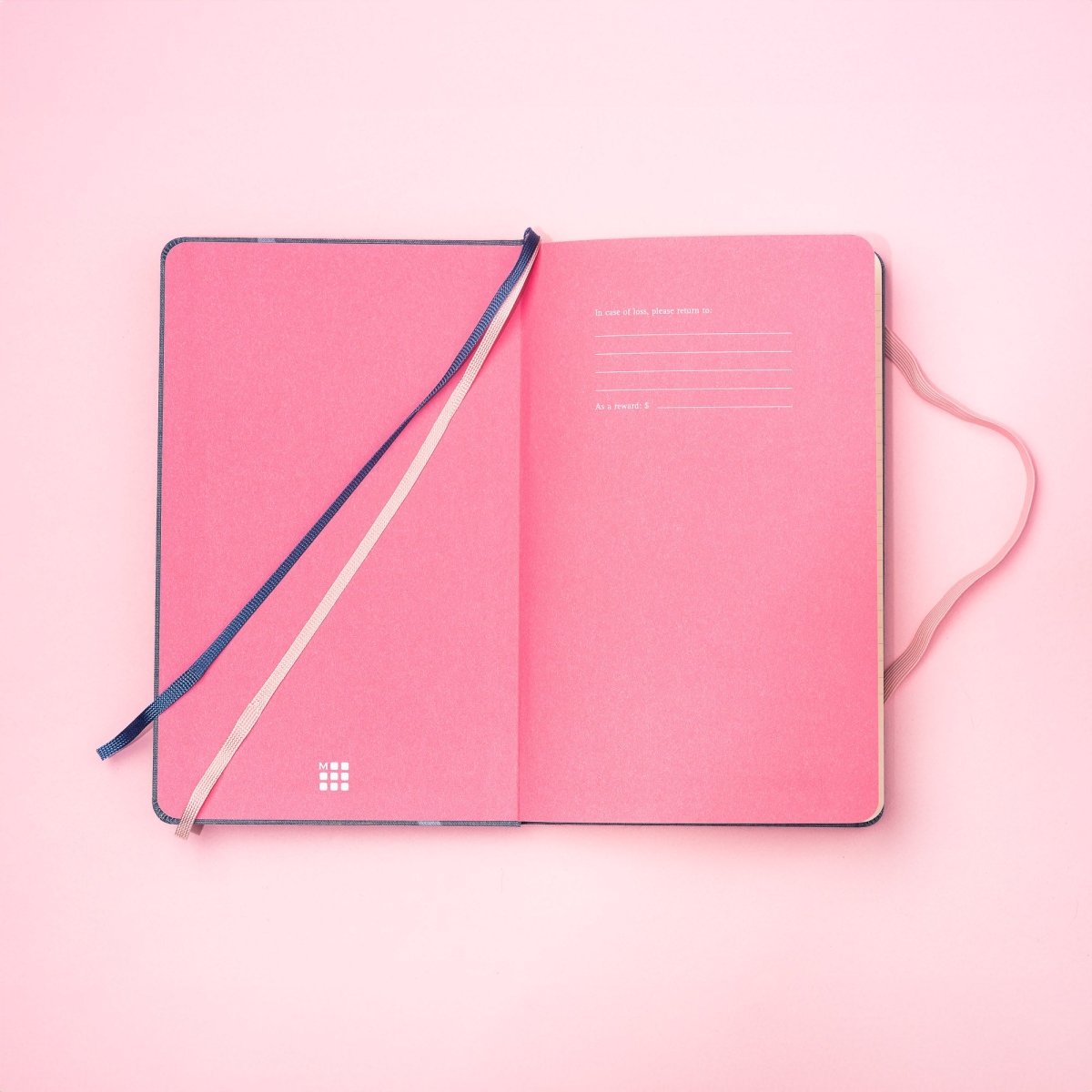 Blackwing x Moleskine Sakura Notebook pink inside cover