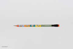 A Disney Blackwing pencil featuring colorful Daisy Duck illustrations and the 'BLACKWING' brand name, shown horizontally against a plain light gray background.