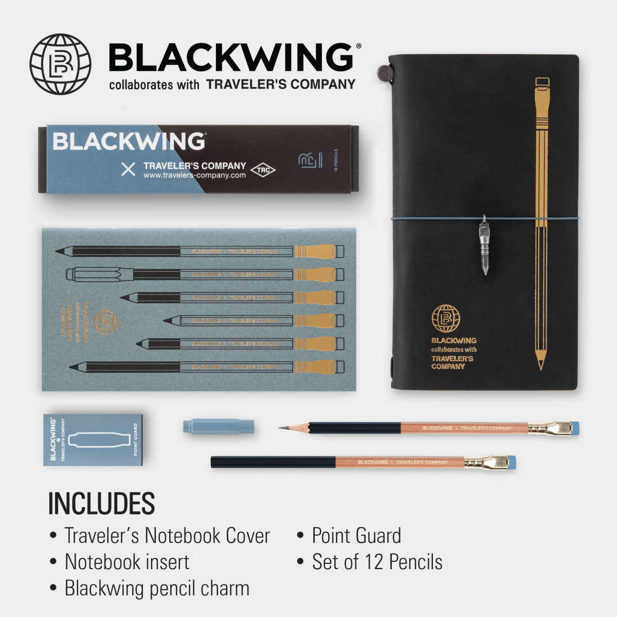 Blackwing x TRAVELER'S COMPANY Kit | Blackwing602.com Blackwing x TRAVELER'S COMPANY Kit | Blackwing602.com