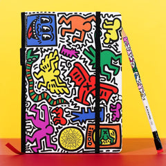 Blackwing Volume 292 - Keith Haring "Tokyo Pop-Shop" Notebook includes a pencil