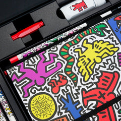 Blackwing Volume 292 Keith Haring gift set close-up showing the details