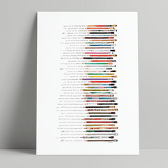 Blackwing Volumes Illustration Print