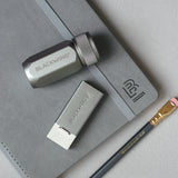 Blackwing Soft Handheld Eraser + Holder - Grey