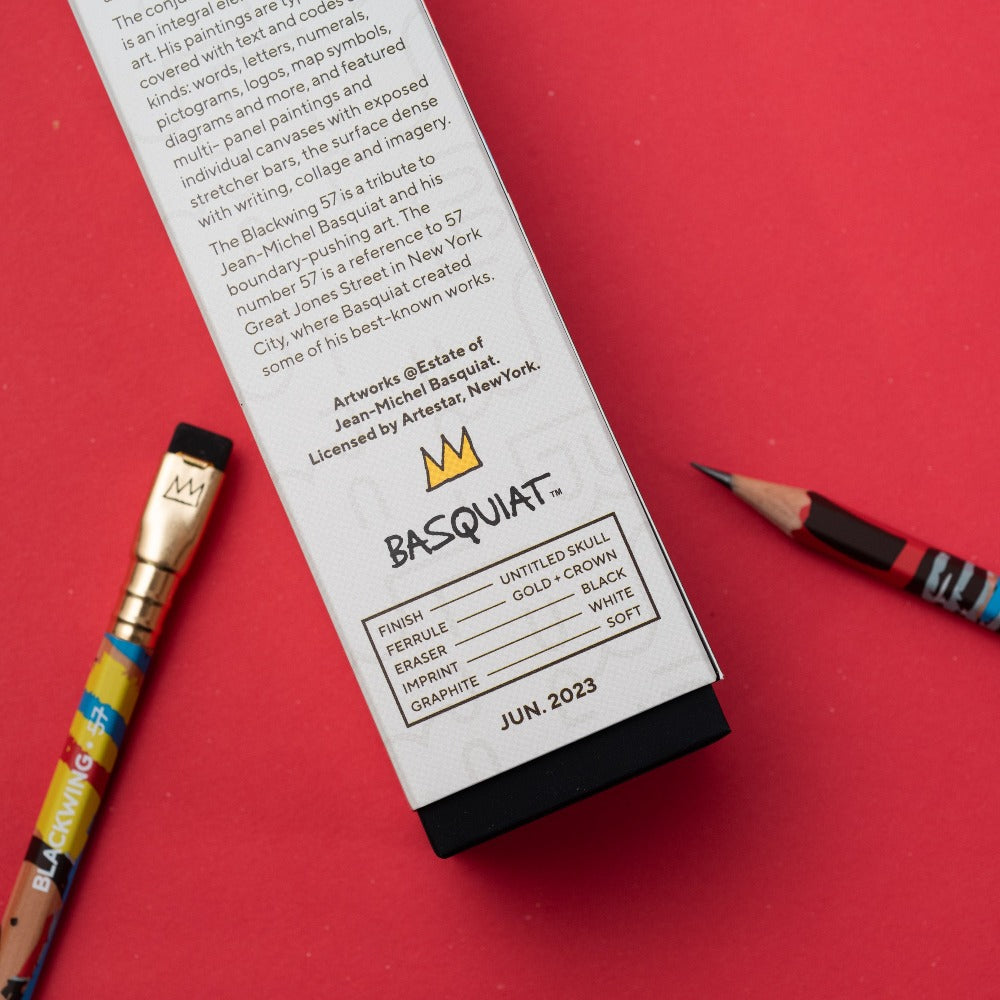 Blackwing Volume 57 Pencils - Jean-Michel Basquiat
