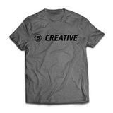 "Be Creative" T-Shirt - Grey