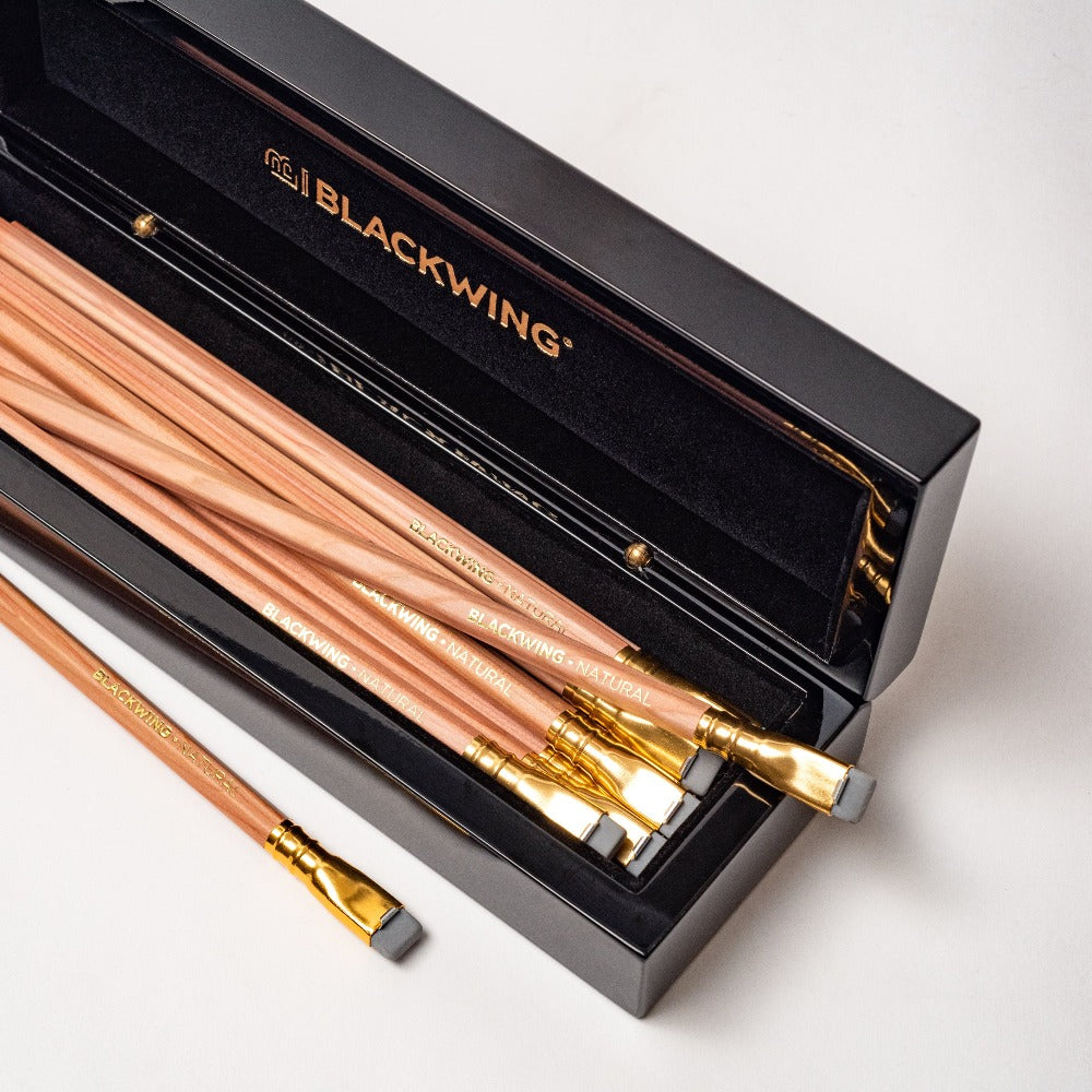 Blackwing Piano Box - Blackwing Natural Pencils