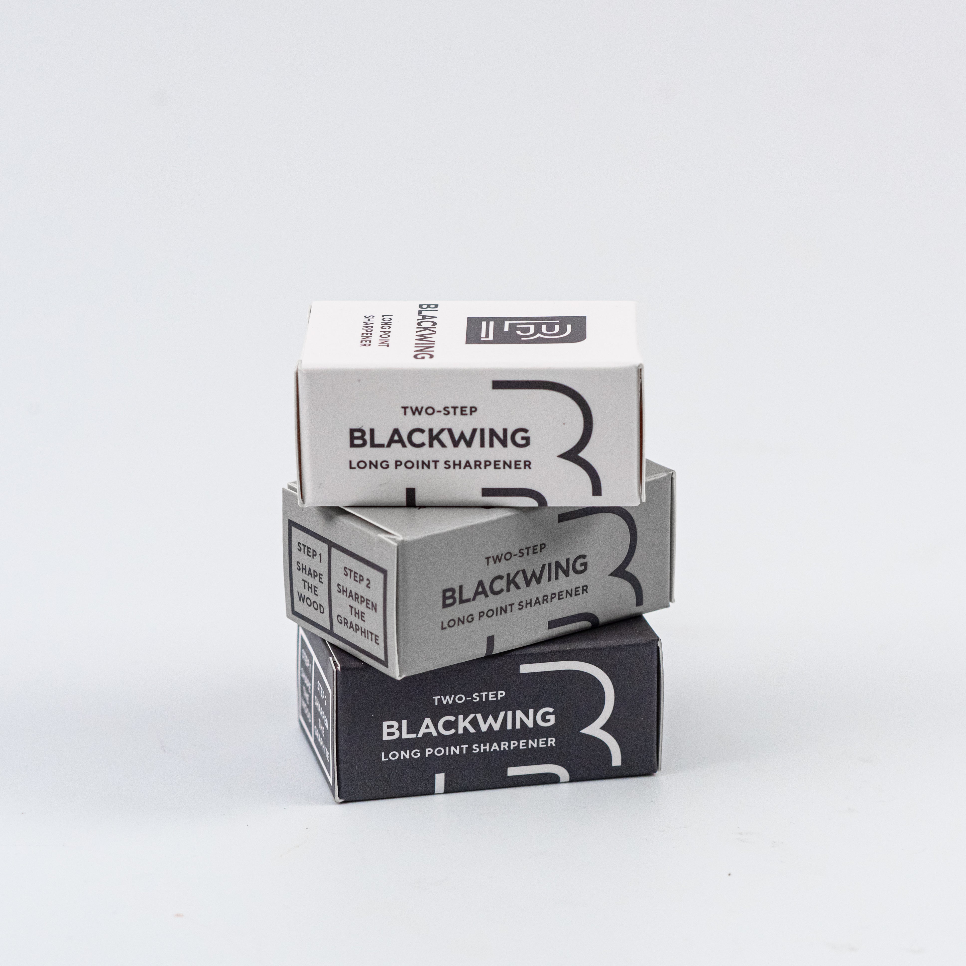 Blackwing Two-Step Long Point Sharpener Box