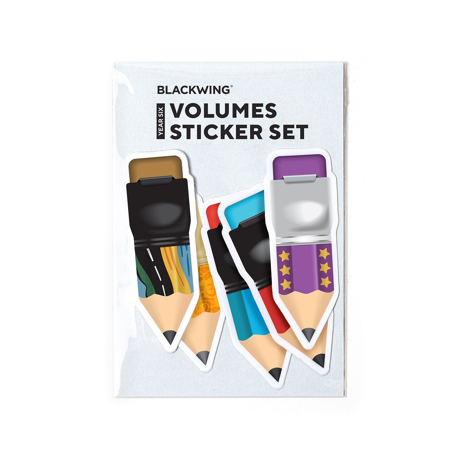 Blackwing Volumes Sticker Set - Year 6